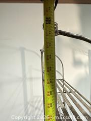 MaxSold Auction: Wrought Iron Metal Baker's Rack, Antique Silver, 6 Shelves - Warwick (Rhode Island, USA) SELLER MANAGED Reseller Online Auction - Warwick Avenue