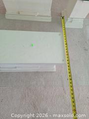 MaxSold Auction: Set of (4) Glass Top Pedestal Tables - Greece (New York, USA) PARTNER MANAGED Estate Sale Online Auction - Candy Lane