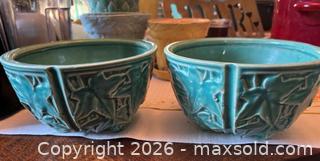 MaxSold Auction: McCoy Pottery hanging planters - Baltimore (Maryland, USA) SELLER MANAGED Downsizing Online Auction - Parkwood Avenue