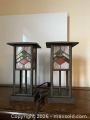 MaxSold Auction: Mission style accent lamps - Baltimore (Maryland, USA) SELLER MANAGED Downsizing Online Auction - Parkwood Avenue