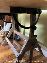 MaxSold Auction: Old style adjustable drafting table - Baltimore (Maryland, USA) SELLER MANAGED Downsizing Online Auction - Parkwood Avenue