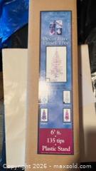 MaxSold Auction: Silver Christmas tree - Baltimore (Maryland, USA) SELLER MANAGED Downsizing Online Auction - Parkwood Avenue