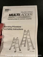 MaxSold Auction: Telescoping Ladder - Baltimore (Maryland, USA) SELLER MANAGED Downsizing Online Auction - Parkwood Avenue