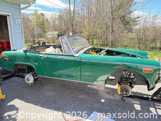 MaxSold Auction: 1979 MG Midget C - Lombardy (Ontario, Canada) Estate Sale Online Auction - Berry Park Lane
