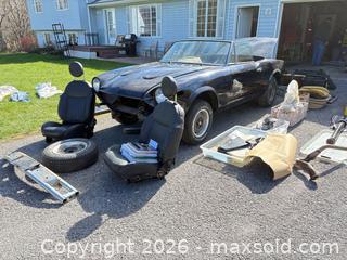 MaxSold Auction: 1980 124 Fiat Spider C VIN 124C5000171216 - Lombardy (Ontario, Canada) Estate Sale Online Auction - Berry Park Lane