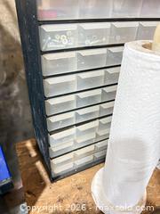 MaxSold Auction: Assorted Small Parts Organizers with Small Cabinet & Hardware B - Lombardy (Ontario, Canada) Estate Sale Online Auction - Berry Park Lane