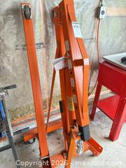 MaxSold Auction: Central Hydraulics 1-Ton Foldable Shop Crane C - Lombardy (Ontario, Canada) Estate Sale Online Auction - Berry Park Lane
