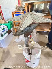 MaxSold Auction: Copper & Brass Boat Weathervane with Mounting Rod A - Lombardy (Ontario, Canada) Estate Sale Online Auction - Berry Park Lane