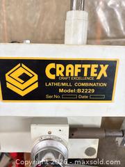 MaxSold Auction: Craftex B2229 Lathe/Mill Combination, 110V, 3/4 HP C - Lombardy (Ontario, Canada) Estate Sale Online Auction - Berry Park Lane
