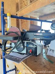 MaxSold Auction: Delta 31-450C Combination Belt & Disc Sander A - Lombardy (Ontario, Canada) Estate Sale Online Auction - Berry Park Lane