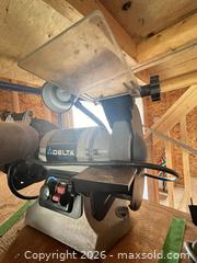 MaxSold Auction: Delta GR250 / ShopMaster 6 inch Variable Speed Bench Grinder A - Lombardy (Ontario, Canada) Estate Sale Online Auction - Berry Park Lane