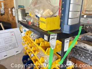 MaxSold Auction: Fasteners with Metal Organizer Rack B - Lombardy (Ontario, Canada) Estate Sale Online Auction - Berry Park Lane