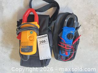 MaxSold Auction: Fluke i410 & Blue Digital Clamp Meters A - Lombardy (Ontario, Canada) Estate Sale Online Auction - Berry Park Lane