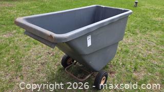 MaxSold Auction: Gray Plastic Garden Dump Cart A - Lombardy (Ontario, Canada) Estate Sale Online Auction - Berry Park Lane