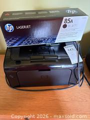 MaxSold Auction: HP LaserJet P1102w Black Laser Printer (Wi?Fi, USB) B - Lombardy (Ontario, Canada) Estate Sale Online Auction - Berry Park Lane