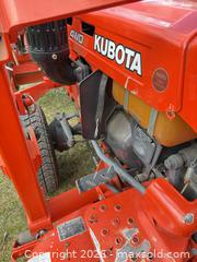 MaxSold Auction: Kubota B4200 Compact Tractor 4WD Kubota Model No. B4200DT Kubota Serial No. 56096  - Lombardy (Ontario, Canada) Estate Sale Online Auction - Berry Park Lane
