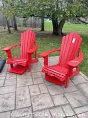 MaxSold Auction: Leisure Line Poly Resin Muskoka Chairs A - Lombardy (Ontario, Canada) Estate Sale Online Auction - Berry Park Lane
