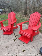 MaxSold Auction: Leisure Line Poly Resin Muskoka Chairs A - Lombardy (Ontario, Canada) Estate Sale Online Auction - Berry Park Lane