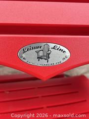 MaxSold Auction: Leisure Line Poly Resin Muskoka Chairs A - Lombardy (Ontario, Canada) Estate Sale Online Auction - Berry Park Lane