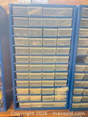 MaxSold Auction: Metal Parts Storage Organizers with Contents (hardware, electrical & circuitry components) B - Lombardy (Ontario, Canada) Estate Sale Online Auction - Berry Park Lane