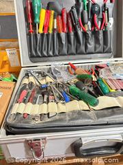 MaxSold Auction: Mixed Hand Tool Set in Aluminum Tool Case A - Lombardy (Ontario, Canada) Estate Sale Online Auction - Berry Park Lane