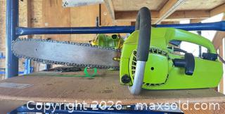 MaxSold Auction: Poulan Gas 2-Stroke Chainsaw A - Lombardy (Ontario, Canada) Estate Sale Online Auction - Berry Park Lane