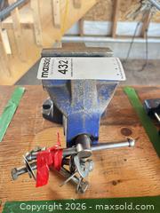 MaxSold Auction: Record 4" Bench Vise A - Lombardy (Ontario, Canada) Estate Sale Online Auction - Berry Park Lane