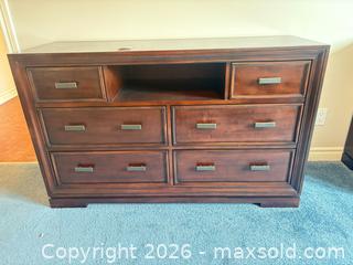 MaxSold Auction: Samson International 8-Drawer Dresser with Open Shelf C - Lombardy (Ontario, Canada) Estate Sale Online Auction - Berry Park Lane
