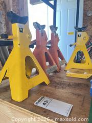 MaxSold Auction: Set of 4 2-Ton Cast Iron/Steel Jack Stands B - Lombardy (Ontario, Canada) Estate Sale Online Auction - Berry Park Lane