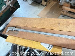 MaxSold Auction: Starrett 12 in / 300 mm Vernier Caliper A - Lombardy (Ontario, Canada) Estate Sale Online Auction - Berry Park Lane