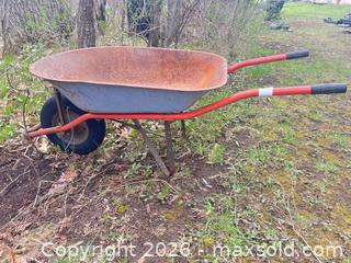 MaxSold Auction: Steel Wheelbarrow A - Lombardy (Ontario, Canada) Estate Sale Online Auction - Berry Park Lane