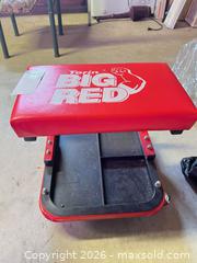 MaxSold Auction: Torin (Big Red) Mechanic's Rolling Seat A - Lombardy (Ontario, Canada) Estate Sale Online Auction - Berry Park Lane