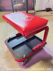 MaxSold Auction: Torin (Big Red) Mechanic's Rolling Seat A - Lombardy (Ontario, Canada) Estate Sale Online Auction - Berry Park Lane