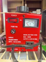 MaxSold Auction: Variac TDGC-1KVA Variable Transformer B - Lombardy (Ontario, Canada) Estate Sale Online Auction - Berry Park Lane