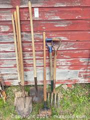 MaxSold Auction: Vintage Wood-Handle Shovel, Pitchfork & Sledge B - Lombardy (Ontario, Canada) Estate Sale Online Auction - Berry Park Lane