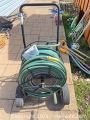 MaxSold Auction: Yard Butler Garden Hose on Wheeled Reel with Spray Nozzle B - Lombardy (Ontario, Canada) Estate Sale Online Auction - Berry Park Lane
