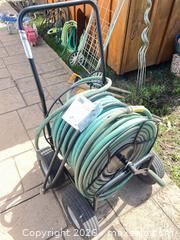 MaxSold Auction: Yard Butler Garden Hose on Wheeled Reel with Spray Nozzle B - Lombardy (Ontario, Canada) Estate Sale Online Auction - Berry Park Lane