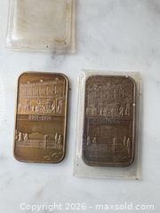 MaxSold Auction: Coca-Cola 1901-1976 75th Anniversary Commemorative Bars, Pair - Decatur (Georgia, USA) SELLER MANAGED Reseller Online Auction - North Druid Hills Road (STORAGE)