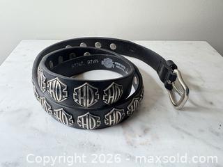 MaxSold Auction: Harley-Davidson Studded Genuine Leather Belt 36/38 (L) - Decatur (Georgia, USA) SELLER MANAGED Reseller Online Auction - North Druid Hills Road (STORAGE)