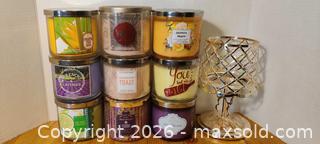 MaxSold Auction: Bath & Body Works 9 Medium 3-Wick Scented Candles (Purple) 9 Candles - Toronto (Ontario, Canada) SELLER MANAGED Moving Online Auction - Howard Park Avenue