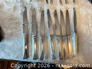 MaxSold Auction: Christofle France Silverplate Flatware Set – 48 Pieces, Many Unused in Sleeves - Toronto (Ontario, Canada) SELLER MANAGED Moving Online Auction - Howard Park Avenue