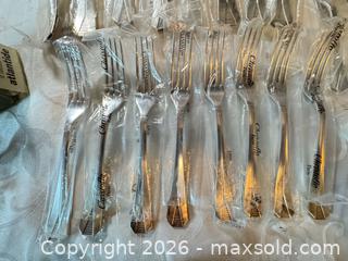 MaxSold Auction: Christofle France Silverplate Flatware Set – 48 Pieces, Many Unused in Sleeves - Toronto (Ontario, Canada) SELLER MANAGED Moving Online Auction - Howard Park Avenue