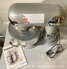 MaxSold Auction: Cuisinart Precision Master 5.5-Quart Stand Mixer – 500W, 12-Speed, Grey, Brand New In Box - Toronto (Ontario, Canada) SELLER MANAGED Moving Online Auction - Howard Park Avenue