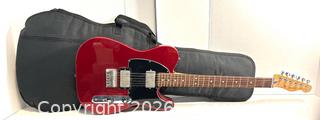 MaxSold Auction: Fender Telecaster Red Electric Guitar - HH - Toronto (Ontario, Canada) SELLER MANAGED Moving Online Auction - Howard Park Avenue