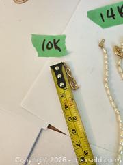 MaxSold Auction: Freshwater Pearl Necklaces with Single Pearl Pendant & Gold Accents - Toronto (Ontario, Canada) SELLER MANAGED Moving Online Auction - Howard Park Avenue