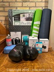 MaxSold Auction: Home Gym Starter Bundle – Foam Flooring, Yoga Mats with Boxing Gloves & more.  - Toronto (Ontario, Canada) SELLER MANAGED Moving Online Auction - Howard Park Avenue