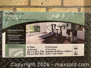 MaxSold Auction: Home Gym Starter Bundle – Foam Flooring, Yoga Mats with Boxing Gloves & more.  - Toronto (Ontario, Canada) SELLER MANAGED Moving Online Auction - Howard Park Avenue