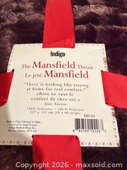 MaxSold Auction: Indigo Faux Fur Throw Blankets, 50 x 60 in, Set of 2 - Toronto (Ontario, Canada) SELLER MANAGED Moving Online Auction - Howard Park Avenue