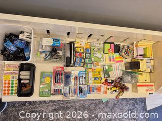 MaxSold Auction: Large Office Supply Lot – Post-it, Staples, Paper Mate, Pens, Stamps, Labels & More - Toronto (Ontario, Canada) SELLER MANAGED Moving Online Auction - Howard Park Avenue