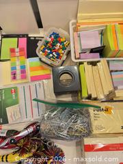 MaxSold Auction: Large Office Supply Lot – Post-it, Staples, Paper Mate, Pens, Stamps, Labels & More - Toronto (Ontario, Canada) SELLER MANAGED Moving Online Auction - Howard Park Avenue